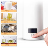 Maxbell Electric Kettle Auto Shut Off Adjustable Stainless Steel for Tea milk