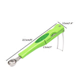 Maxbell Watermelon Splitter 4 Usages Manual Stainless Steel Durable for Household Tool