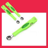 Maxbell Watermelon Splitter 4 Usages Manual Stainless Steel Durable for Household Tool