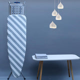 Maxbell Household Ironing Board covers stain Resistant with Fasteners Buckles Elastic Leaf Pattern 148x48