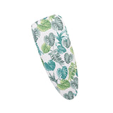 Maxbell Household Ironing Board covers stain Resistant with Fasteners Buckles Elastic Leaf Pattern 148x48