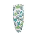 Maxbell Household Ironing Board covers stain Resistant with Fasteners Buckles Elastic Leaf Pattern 148x48