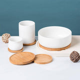 Maxbell Storage Tray Durable Decorative Flowerpot Trays for Kitchen Home Restaurant Round