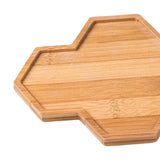 Maxbell Storage Tray Durable Decorative Flowerpot Trays for Kitchen Home Restaurant Hexagon