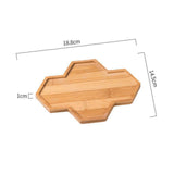 Maxbell Storage Tray Durable Decorative Flowerpot Trays for Kitchen Home Restaurant Hexagon