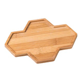 Maxbell Storage Tray Durable Decorative Flowerpot Trays for Kitchen Home Restaurant Hexagon