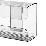 Maxbell Tissue Box Holder Tissue Dispenser Tissue Case for Office Desktop Restaurant Clear