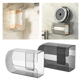 Maxbell Tissue Box Holder Tissue Dispenser Tissue Case for Office Desktop Restaurant Clear