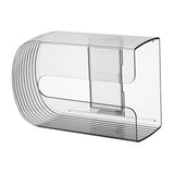 Maxbell Tissue Box Holder Tissue Dispenser Tissue Case for Office Desktop Restaurant Clear