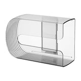 Maxbell Tissue Box Holder Tissue Dispenser Tissue Case for Office Desktop Restaurant Clear