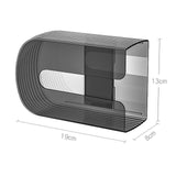 Maxbell Tissue Box Holder Tissue Dispenser Tissue Case for Office Desktop Restaurant Gray