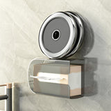 Maxbell Tissue Box Holder Tissue Dispenser Tissue Case for Office Desktop Restaurant Gray
