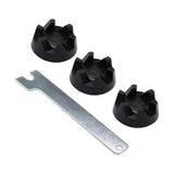 Maxbell 3 Pieces Blender Coupler Blender Coupling WP9704230 Sturdy Accessories