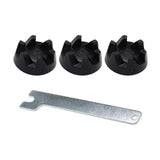Maxbell 3 Pieces Blender Coupler Blender Coupling WP9704230 Sturdy Accessories