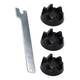 Maxbell 3 Pieces Blender Coupler Blender Coupling WP9704230 Sturdy Accessories