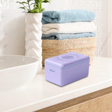 Maxbell Soap Rack Organizer Storage Tray for Kitchen Toilet Hotel Purple