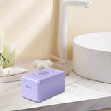 Maxbell Soap Rack Organizer Storage Tray for Kitchen Toilet Hotel Purple