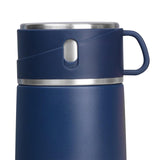 Maxbell Portable Soup Lunch Containers for Hot Food Vacuum Insulated Flask Blue
