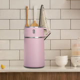 Maxbell Portable Soup Lunch Containers for Hot Food Vacuum Insulated Flask Pink