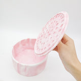 Maxbell Round Silicone Coffee Filter Holder Container Organizer Stylish Looking Grey