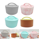 Maxbell Round Silicone Coffee Filter Holder Container Organizer Stylish Looking Grey