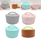 Maxbell Round Silicone Coffee Filter Holder Container Organizer Stylish Looking Grey