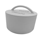 Maxbell Round Silicone Coffee Filter Holder Container Organizer Stylish Looking Grey