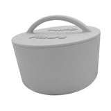 Maxbell Round Silicone Coffee Filter Holder Container Organizer Stylish Looking Grey