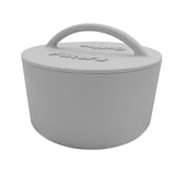 Maxbell Round Silicone Coffee Filter Holder Container Organizer Stylish Looking Grey