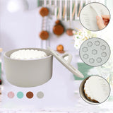 Maxbell Round Silicone Coffee Filter Holder Container Organizer Stylish Looking Grey