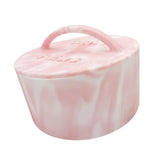 Maxbell Round Silicone Coffee Filter Holder Container Organizer Stylish Looking Pink