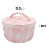 Maxbell Round Silicone Coffee Filter Holder Container Organizer Stylish Looking Pink