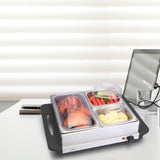 Maxbell Portable Electric Buffet Server Warmer Big Capacity for Parties Dinners