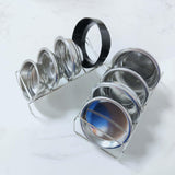 Maxbell Storage Shelf Rack Coffee Powder rings Metal Universal for Cabinet Cafe Bar  for 51/53mm