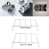 Maxbell Storage Shelf Rack Coffee Powder rings Metal Universal for Cabinet Cafe Bar  for 51/53mm