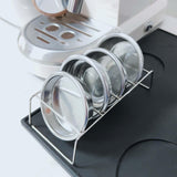 Maxbell Storage Shelf Rack Coffee Powder rings Metal Universal for Cabinet Cafe Bar  for 51/53mm