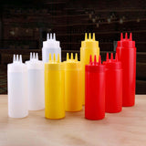 Maxbell 3x Ketchup Bottle press Container press Sauce Bottle for Condiments 650ml