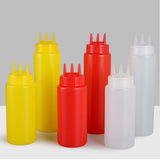 Maxbell 3x Ketchup Bottle press Container press Sauce Bottle for Condiments 450ml