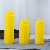 Maxbell 3x Ketchup Bottle press Container press Sauce Bottle for Condiments 450ml