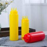 Maxbell 3x Ketchup Bottle press Container press Sauce Bottle for Condiments 450ml