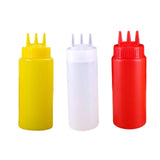 Maxbell 3x Ketchup Bottle press Container press Sauce Bottle for Condiments 450ml