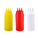 Maxbell 3x Ketchup Bottle press Container press Sauce Bottle for Condiments 450ml