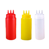 Maxbell 3x Ketchup Bottle press Container press Sauce Bottle for Condiments 450ml