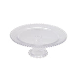 Maxbell Clear Cake Stand Cake Holder for Anniversaries Birthday Party Decoration