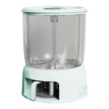 Maxbell Rice Dispenser with Lid and Cup for Soybean Laundry Scent Beads Green