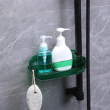 Maxbell Faucet Drain Rack Dish Cloth Hanger Accessories for Kitchen Sinks Rag Soap dark green