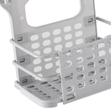 Maxbell Collapsible Storage Baskets Multifunctional Holder Hanging for Towels Socks Gray