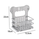 Maxbell Collapsible Storage Baskets Multifunctional Holder Hanging for Towels Socks Gray