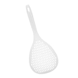 Maxbell Strainer Mesh Basket Round Mesh Spoon tool for Loo Noodle Kitchen Pasta white