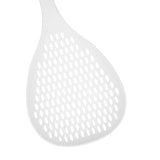 Maxbell Strainer Mesh Basket Round Mesh Spoon tool for Loo Noodle Kitchen Pasta white